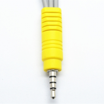 3.5 mm 4 poles 3 in 1 rca plug