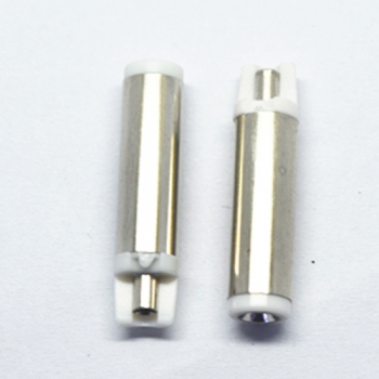 5.5*2.1 mm 5521 23L white plastic tube dc power plug