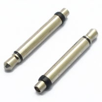 3.5 mm mono no tray 26.5L  nickel  plated black plastic earphone plug