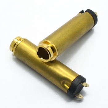 6.3 mm gold plated microphone jack