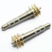 3.5 mm 4 poles 4.5D 26.7L white plastic pcb plug 