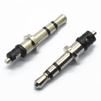 2.5 mm stereo 4.5D 19.7L headphone plug audio connector Nickel plating