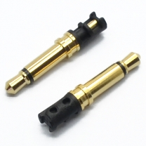 3.5 mm mono 4.5D 24.5L gold plated headphone plug