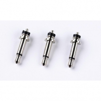 3.5 mm mono 6.0D 21L black&red&blue plastic headphone plug