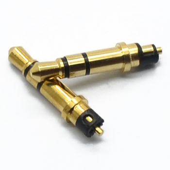 3.5 mm stereo 4.5 tray 23L gold & nickel plated headphone plug 