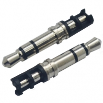 3.5 mm  stereo 5.0 tray 24.5L gold & nickel plated plug 