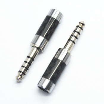 4.4mm 5 poles rhodium plated audio video plug