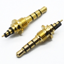 3.5mm 4 poles 8.7 tray 31L screw-threaded headphone plug