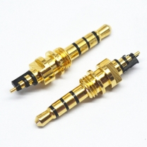 3.5mm 4 poles 6.8 tray 30.9L screw-threaded headphone plug
