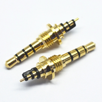 3.5mm 4 poles 8.7 tray 31L screw-threaded headphone plug