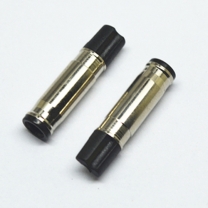 5.5mm*1.0mm 5510 22.5L black plastic male Audio TV DC power Plug Jack Connector