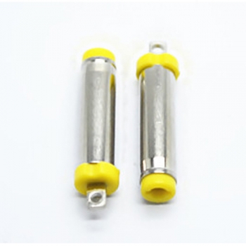  4.0mm*1.7mm 4017 19.5L nickel plated yellow plastic male tv dc power plug 