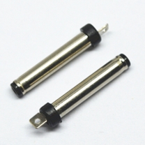 3.0*1.1mm 20L 3011 nickel plated black plastic male TV DC Power Jack Plug Connec