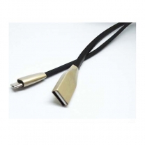Micro USB Flat cable with Aluminum shell