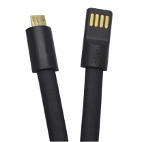 micro usb magnetic date charging falt cable wholesale