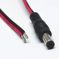  5.5*2.1mm 18AWG cctv DC power cable 