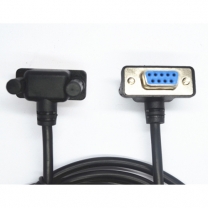 right angle Male to female DB9 VGA cable