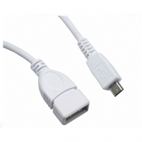 USB A female to micro usb male dc power charging cable |