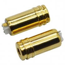 2.5mm 4 poles 7.0D 16.3L gold plated female audio headphone jack 