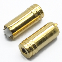 3.5mm trrs 4poles 8.0D gold plated female Audio Jack