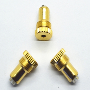 2.5mm trrs 4 poles 6.5D gold plated white plastic female Audio Jack  