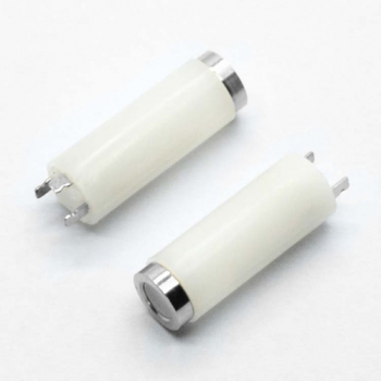 3.5mm stereo 3poles 6.0D 20L nickel plated white plastic female Audio Jack