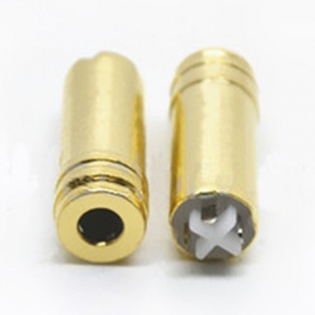 3.5mm trrs 4poles 8.0D gold plated female Audio Jack