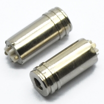 3.5mm trrs 5poles 8.0D 18L Nickel plating female Audio Jack connector