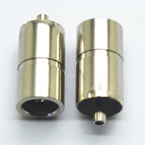 5.5*1.0mm 5010 8.0D 17.5L nickel plated female dc jack connector socket 