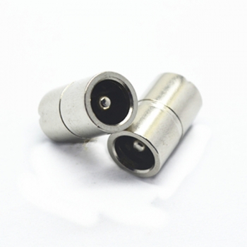 6.3*2.5mm 6325 9.0D nickel Center pin fork female dc jack connector socket