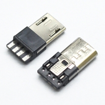 micro usb 5 pin male connector 