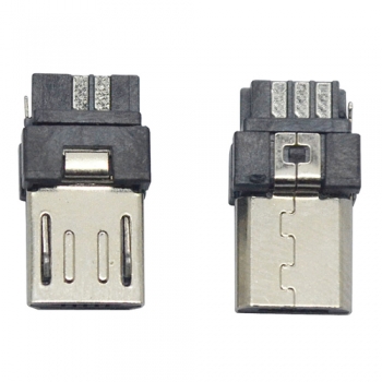 micro usb 5 pin male plug 