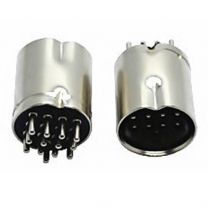 13 pin big din male dc power computer plug