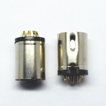 7 pin mini din dc power computer plug 