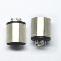 6 pin mini din female dc power computer plug