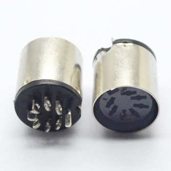 8 pin big din male dc power computer plug