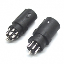 8 pin male and female dc power plug jack connector