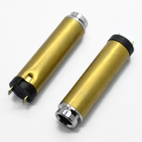 6.3 mm nickel plated microphone jack