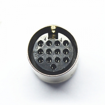 13 pin mini din female dc power computer plug