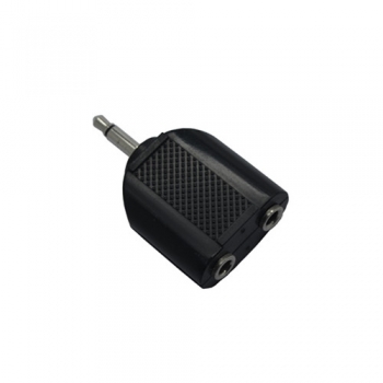 3.5 mm male to 3.0 mm female mono audio adapter plug jack