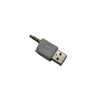 3.5 mm 4 poles plug to USB audio adapter plug