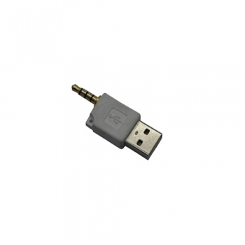 3.5 mm 4 poles plug to USB audio adapter plug