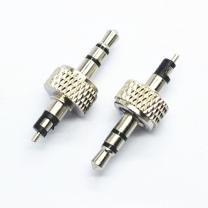 3.5 mm stereo 28L screw thread headphone plug