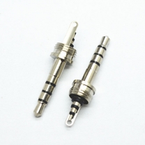 3.5mm 4 poles 8.0D 32L soldering lug female Audio Jack