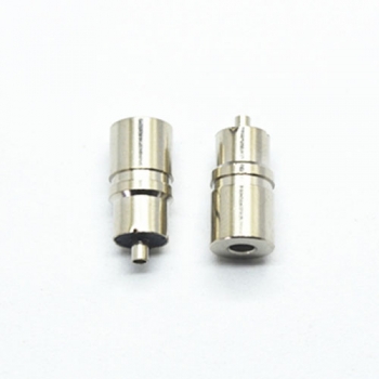 2.5*0.75mm 25075 7.0D tube nickel plated dc power jack