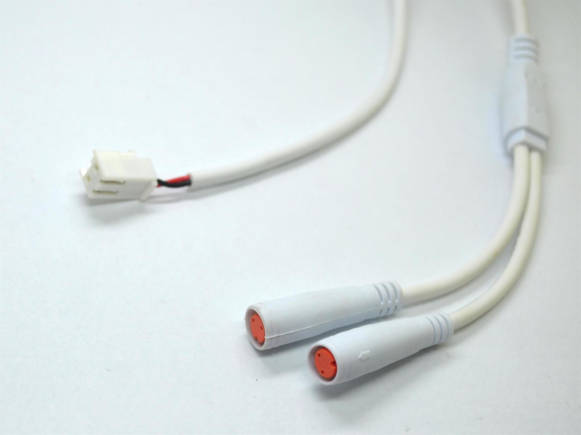 waterproof cable connector 2 pin leadwire
