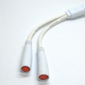 waterproof cable connector 2 pin leadwire