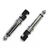 6.35 mm mono nickel plated headphone plug