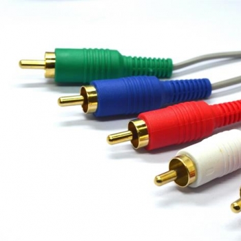 5 in 1 rca connector with cable 