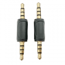 3.5mm 4 Poles Audio Adapter Male To Male Audio Connector
